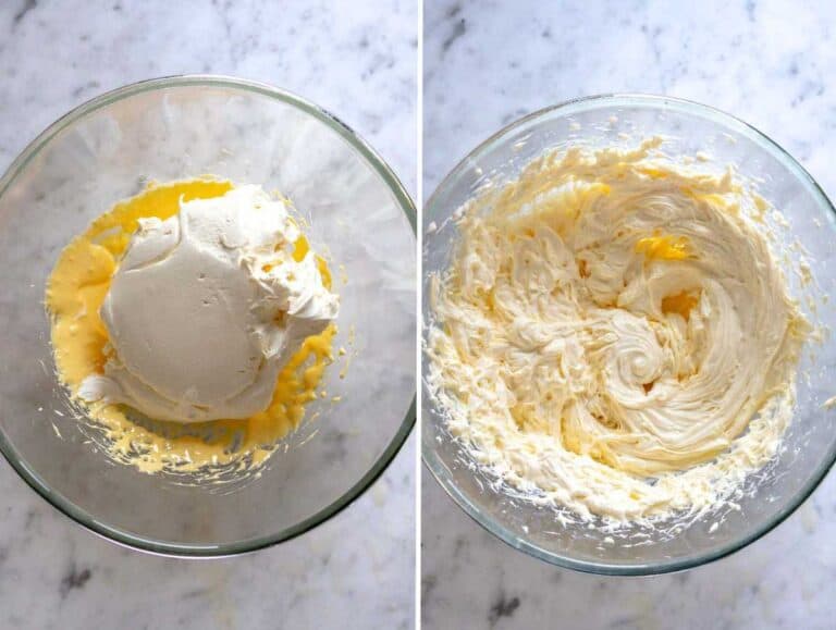 Tuorli pastorizzati e mascarpone.